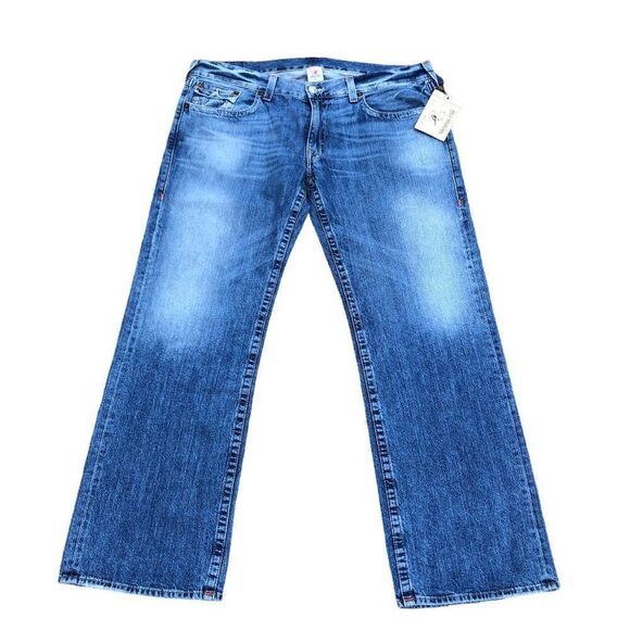 BRAND New True Religion Jeans Size 42 RICKY Blue - Picture 3 of 10